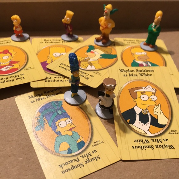 Simpsons Clue 2nd Addition Board Game - Picture 4 of 13